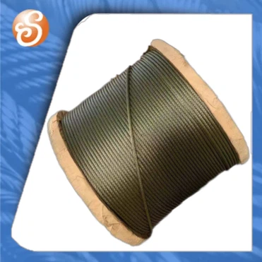 غیر جوڑی دار لفٹ 10mm تار رسی فائبر کور